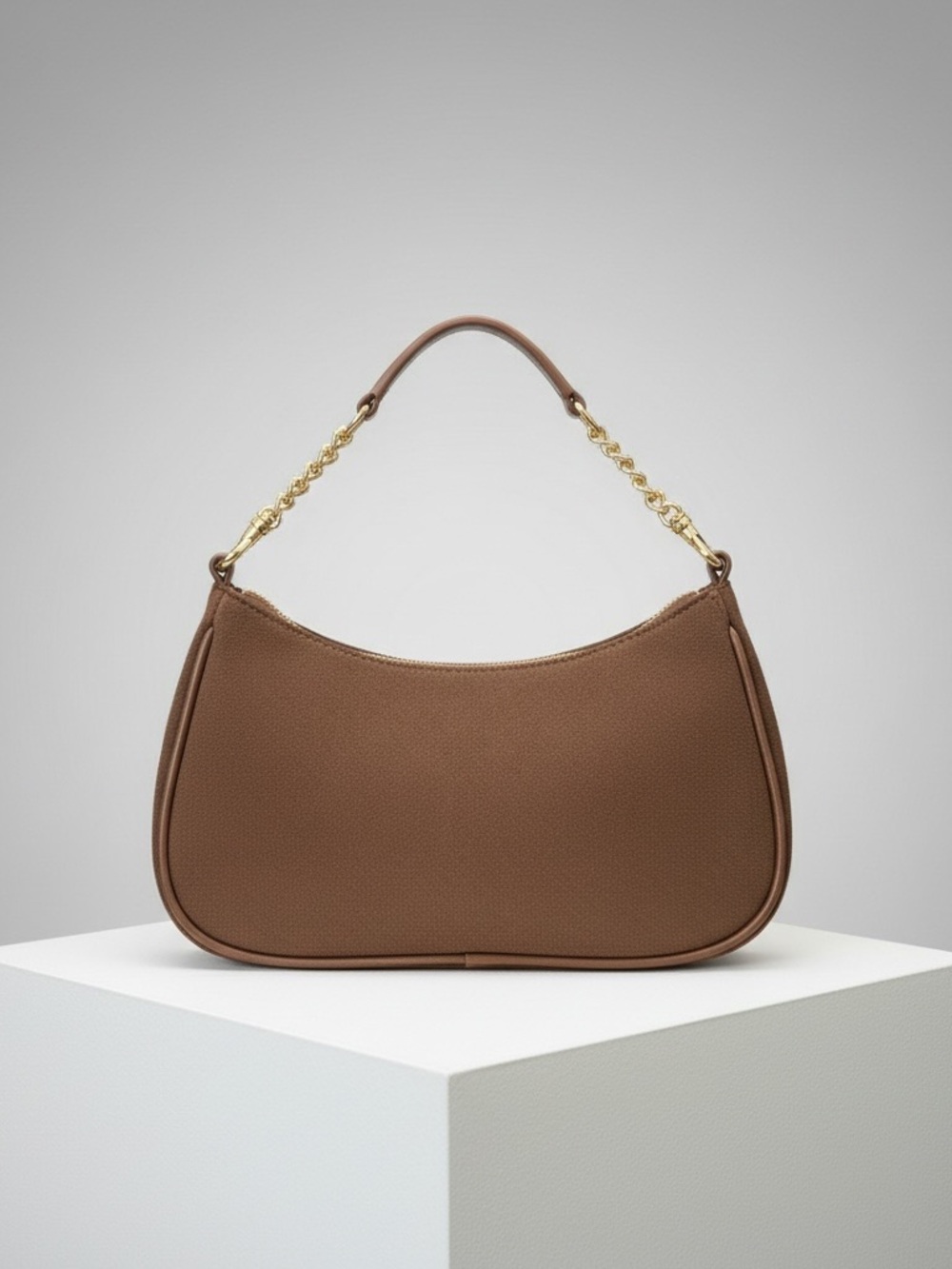 NWOT! COACH Waverly Look-A-Like Mini Chocolate Sueded Bag by ALYSSA